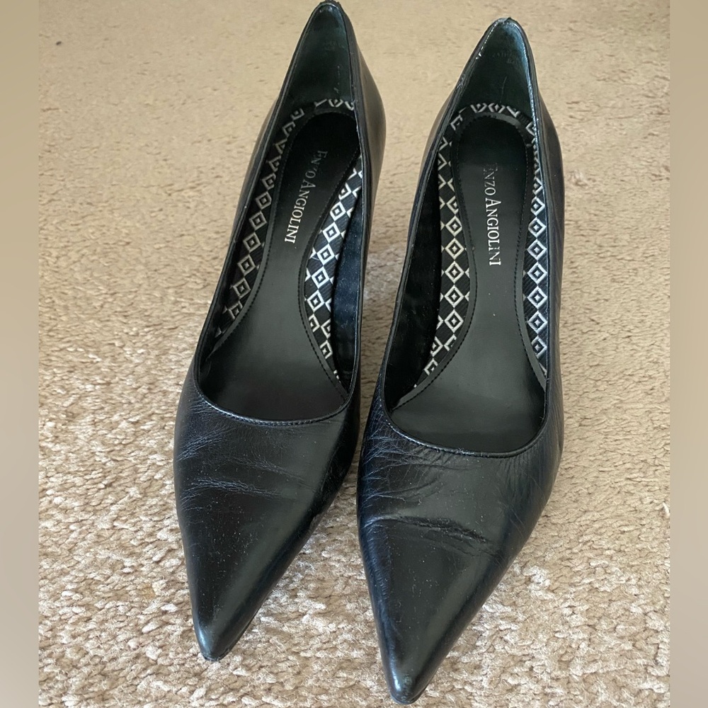 Black Point Toe Enzo Angiolini Heels